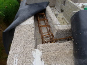 load-bearing hempcrete blocks system